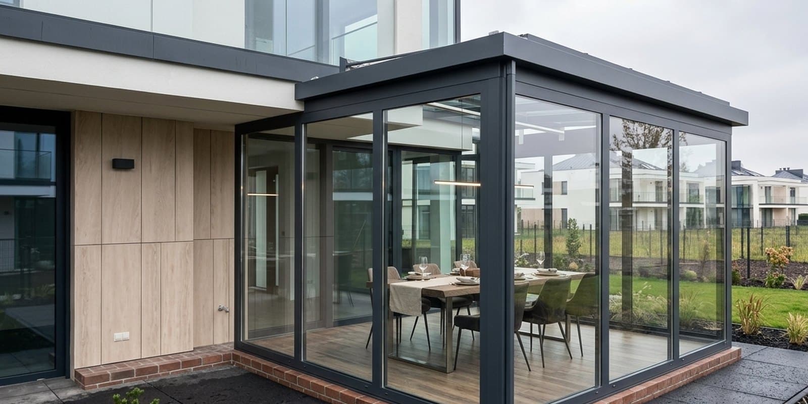 Ogród zimowy VERANDANA Residence — realizacja Warszawa Wilanów 2026