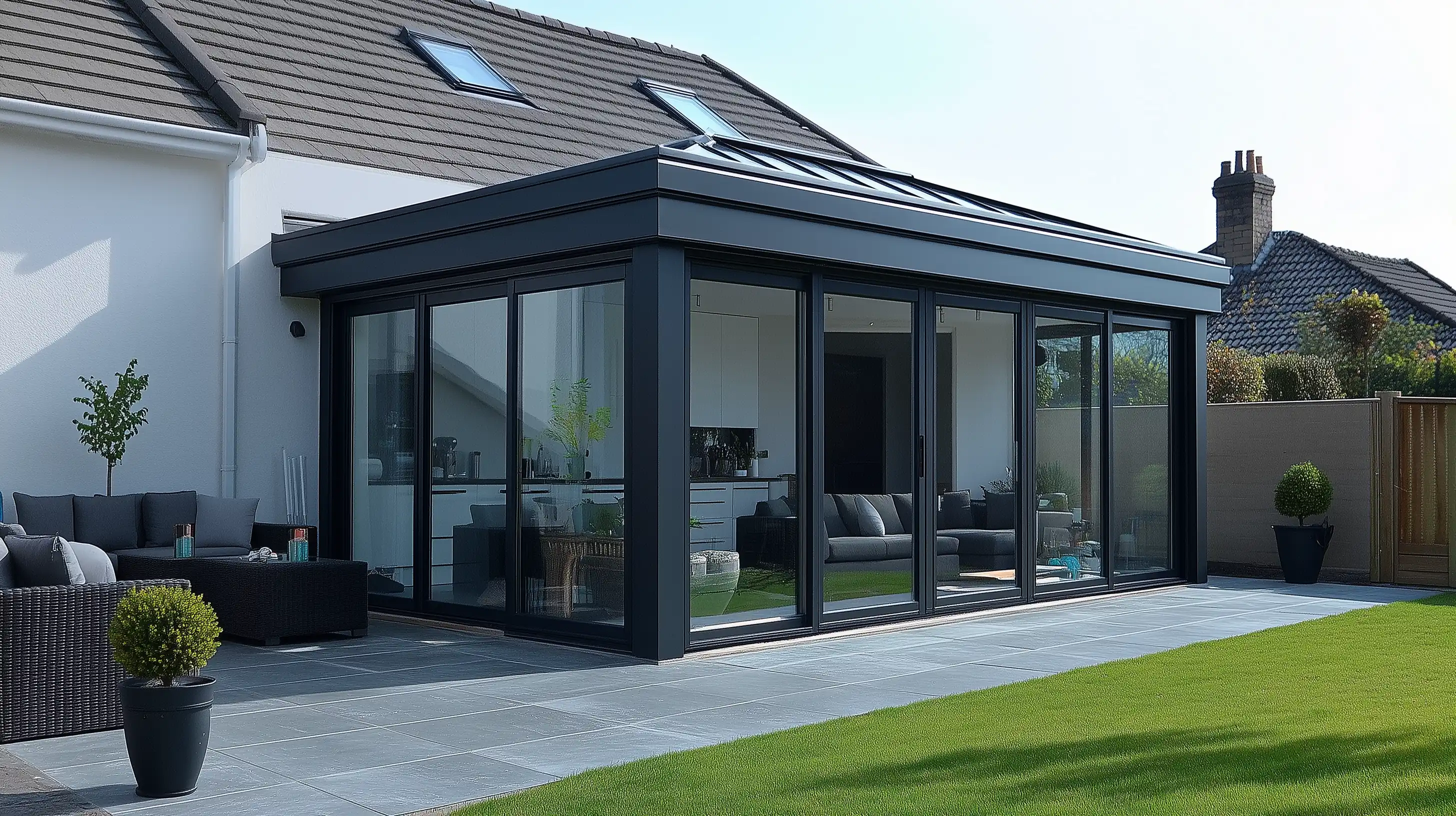 Jadalnia w ogrodzie zimowym premium – czym naprawdę jest Home Extension?