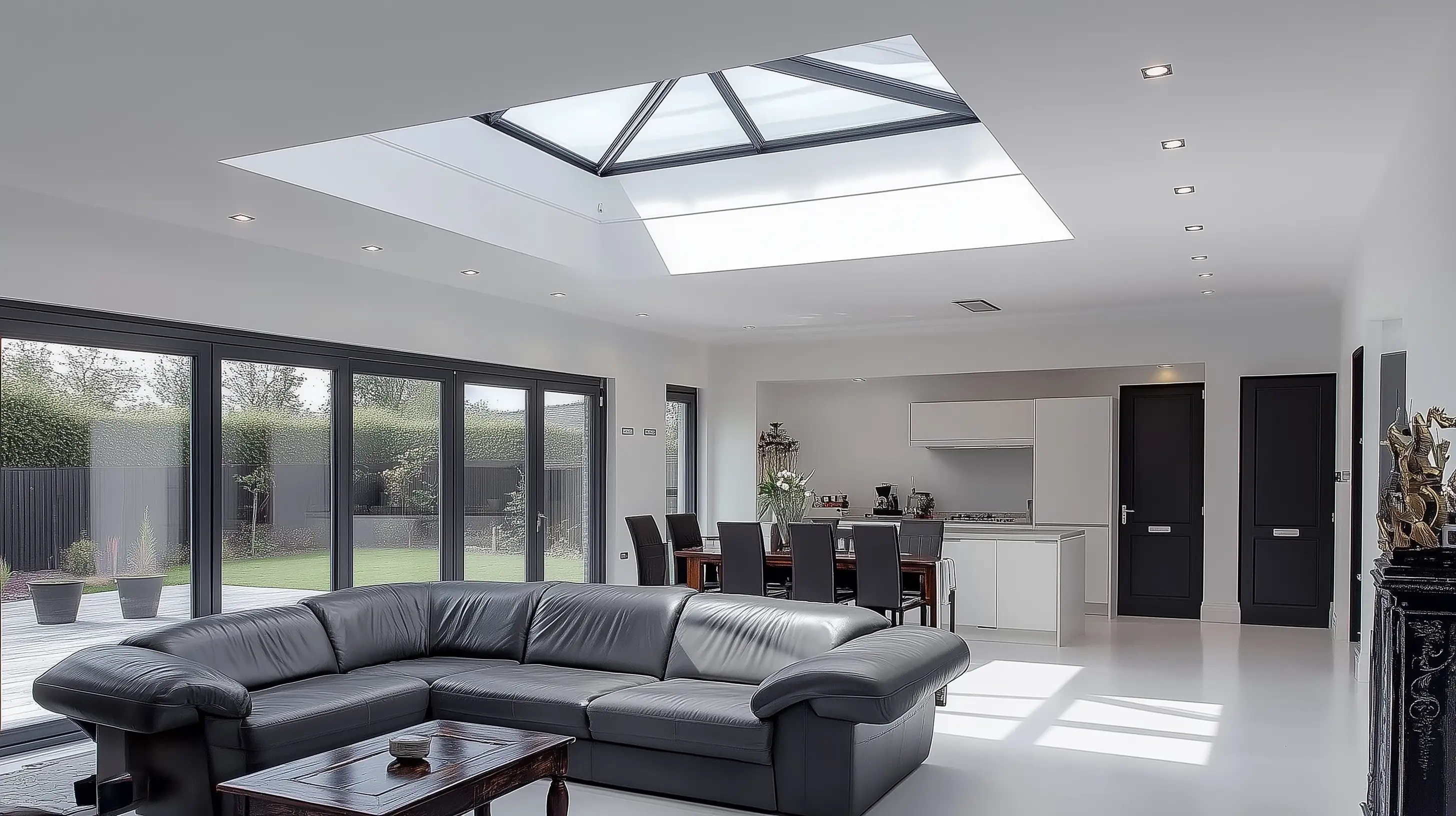 Residence Home Extension - nowoczesna rozbudowa domu z płaskim dachem